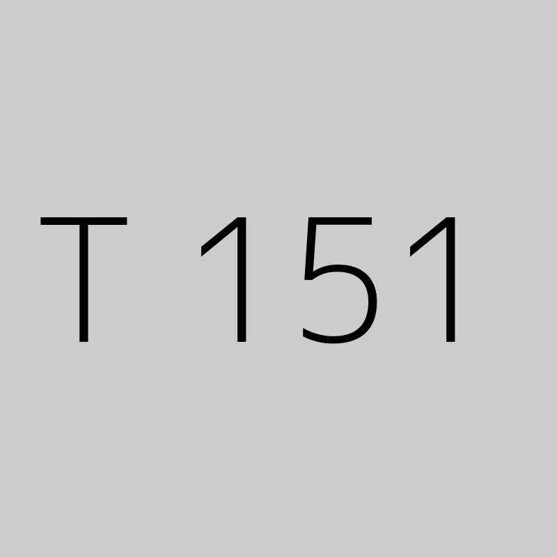 T 151 